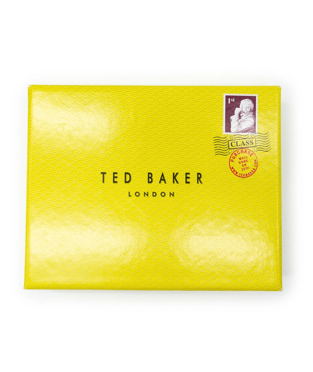 Ted Baker Maroon Leather Card Case