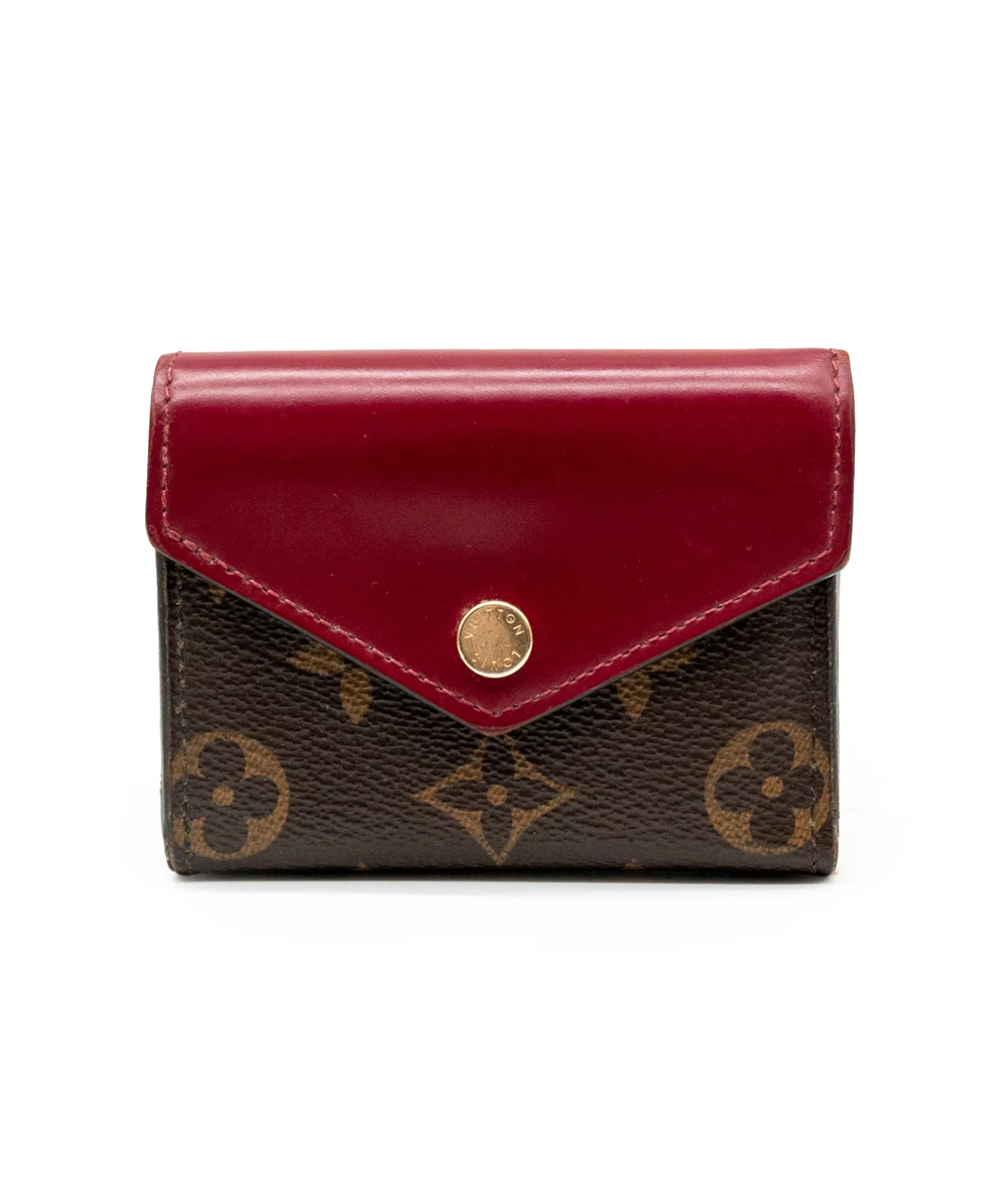 Louis Vuitton Fuchsia Monogram Canvas and Leather Zoe Wallet