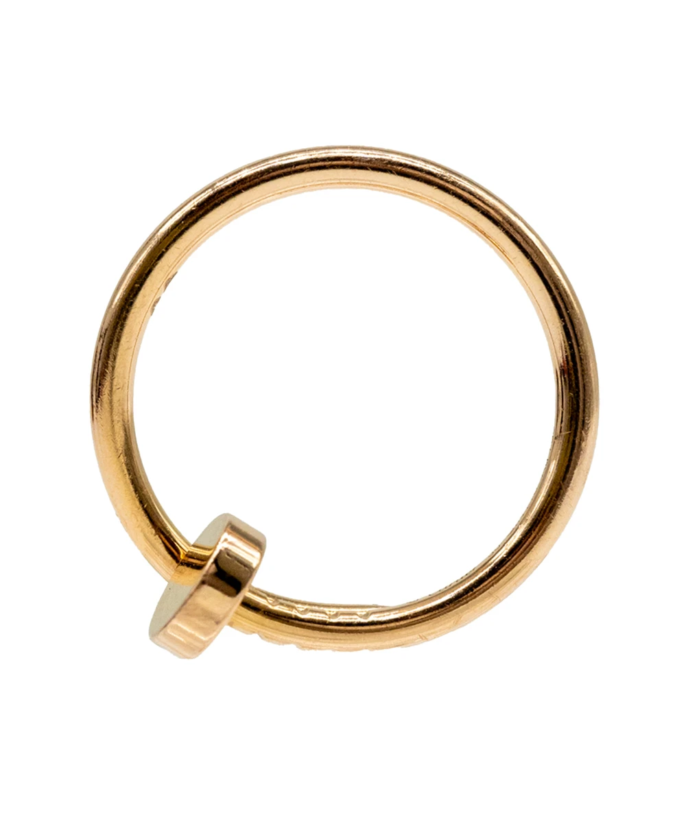 Cartier Juste Un Clou 18k Rose Gold Small Model Ring Size 50