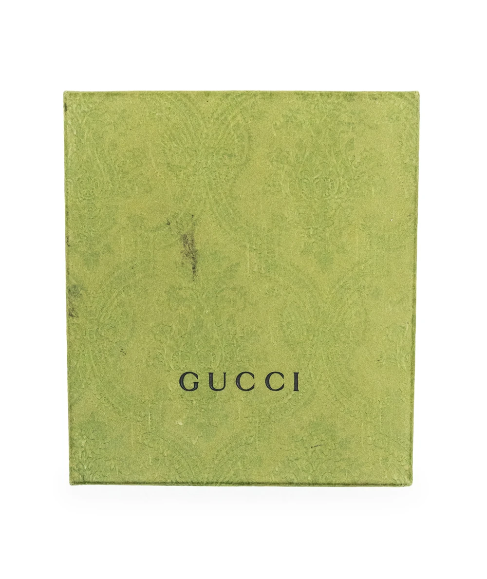 Gucci Black Gucissima Leather GG Bifold Wallet