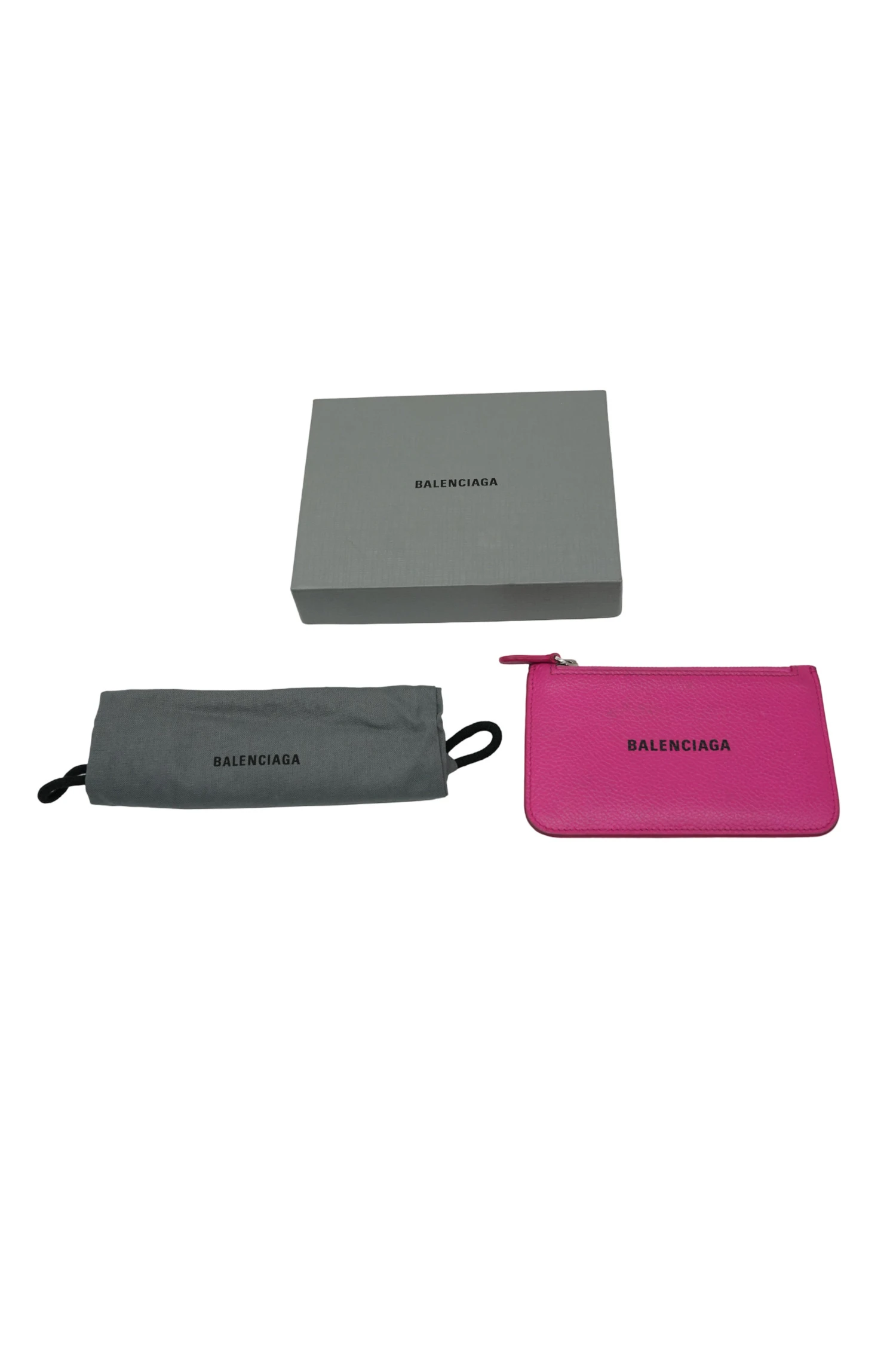 Balenciaga Pink Leather Women's Cardholder