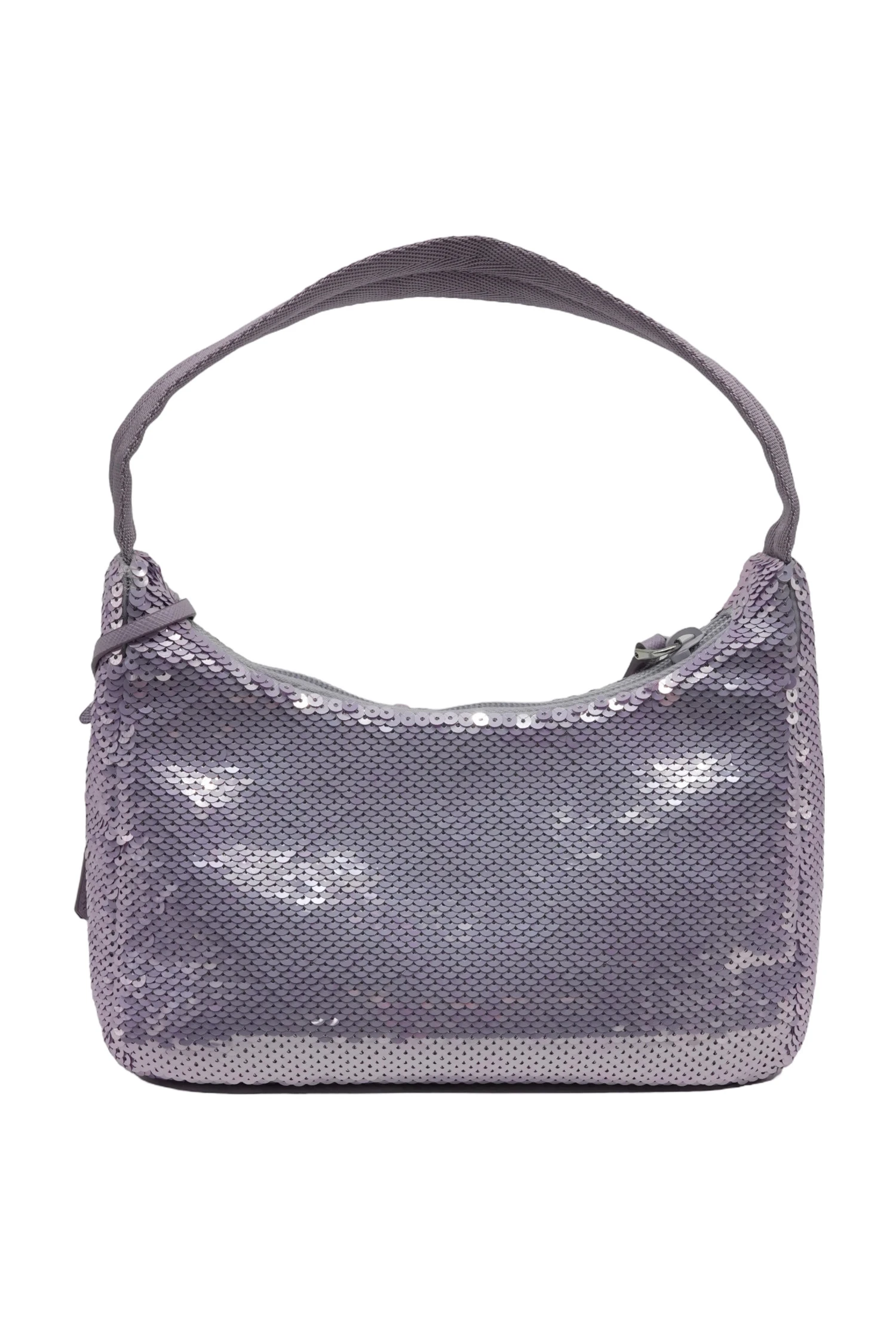 Prada Purple Paillettes Sequin Mini Re-edition Bag