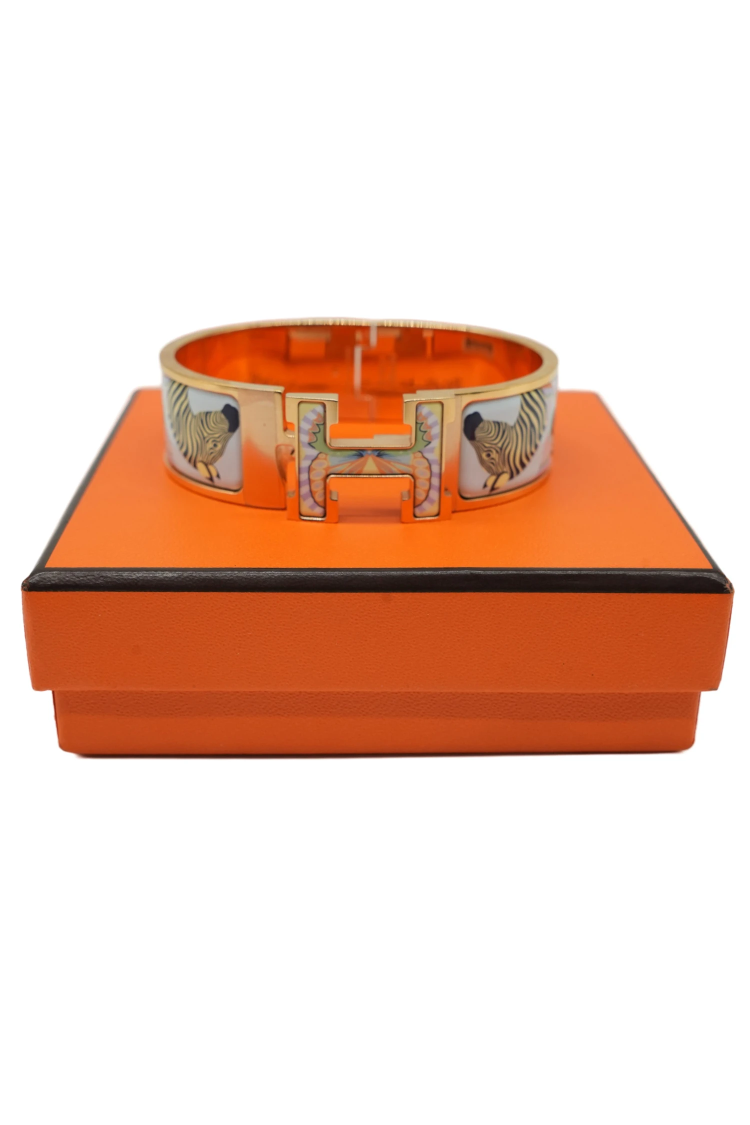 Hermes Clic Clac H Lanternes, Ballons et Cocardes Bracelet