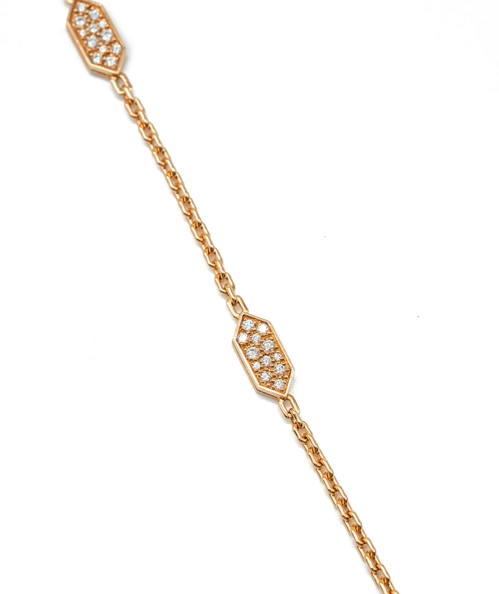 Bvlgari Serpenti Seduttori 18k Rose Gold Necklace with Diamonds