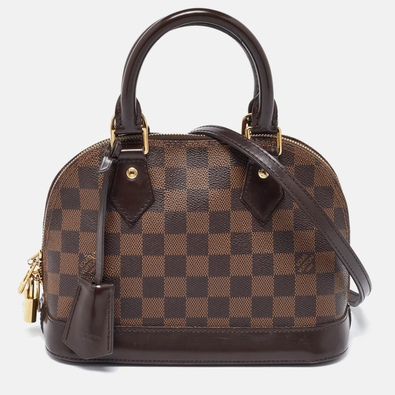 Louis Vuitton Damier Ebene Canvas Alma BB Bag - 2024