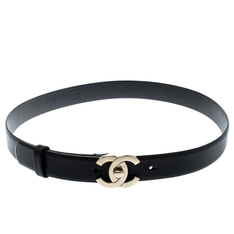 Chanel Belt Black 80cm