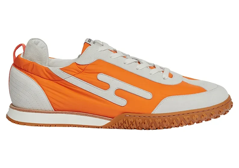 Hermes Jet Sneaker Orange Size 44