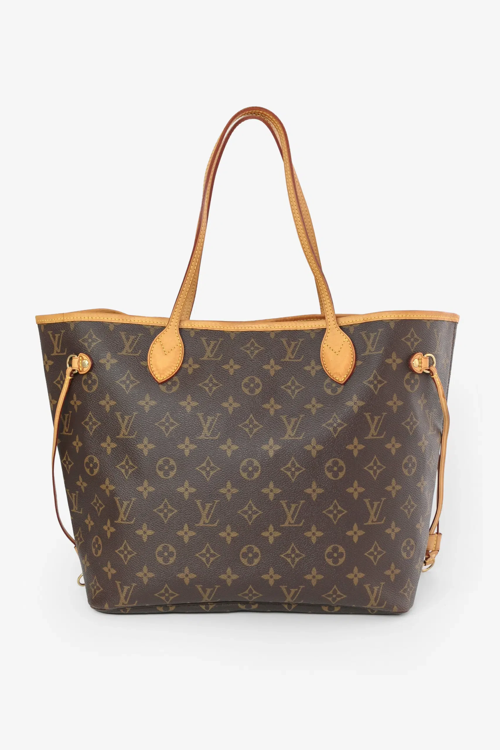 Louis Vuitton Neverfull MM Monogram Canvas Leather RFID