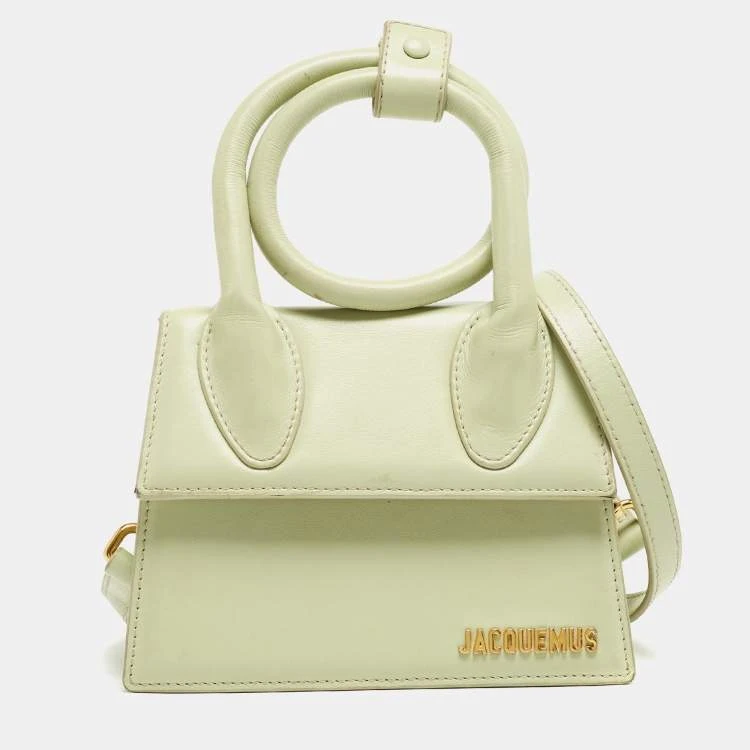 Jacquemus Le Chiquito Noeud Bag Green