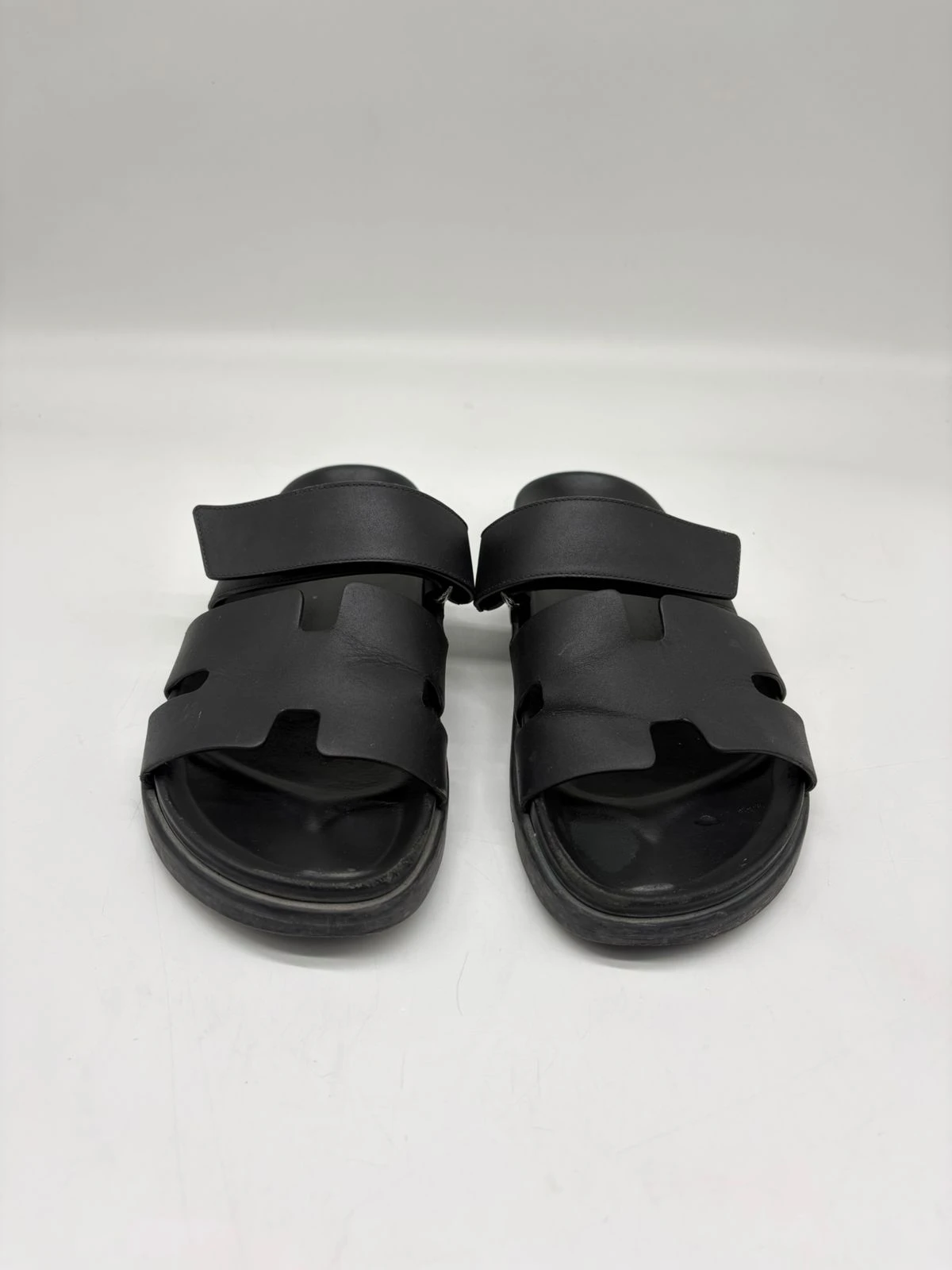 Hermes Izmir sandal Brown Black 39.5