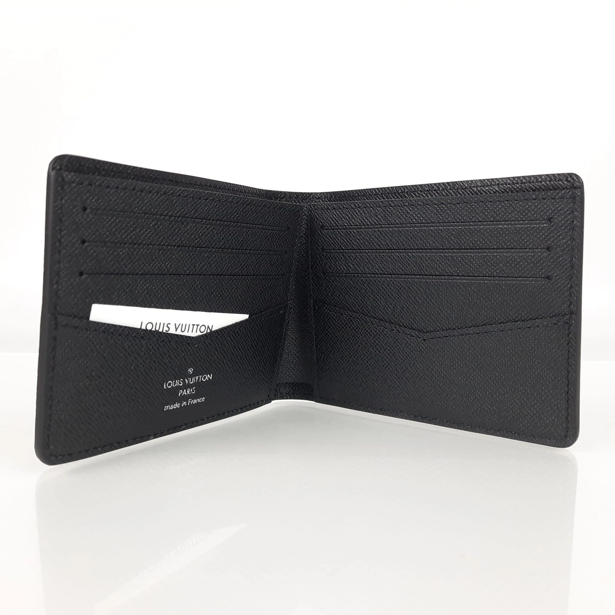Louis Vuitton Multiple or Slender Wallet Black