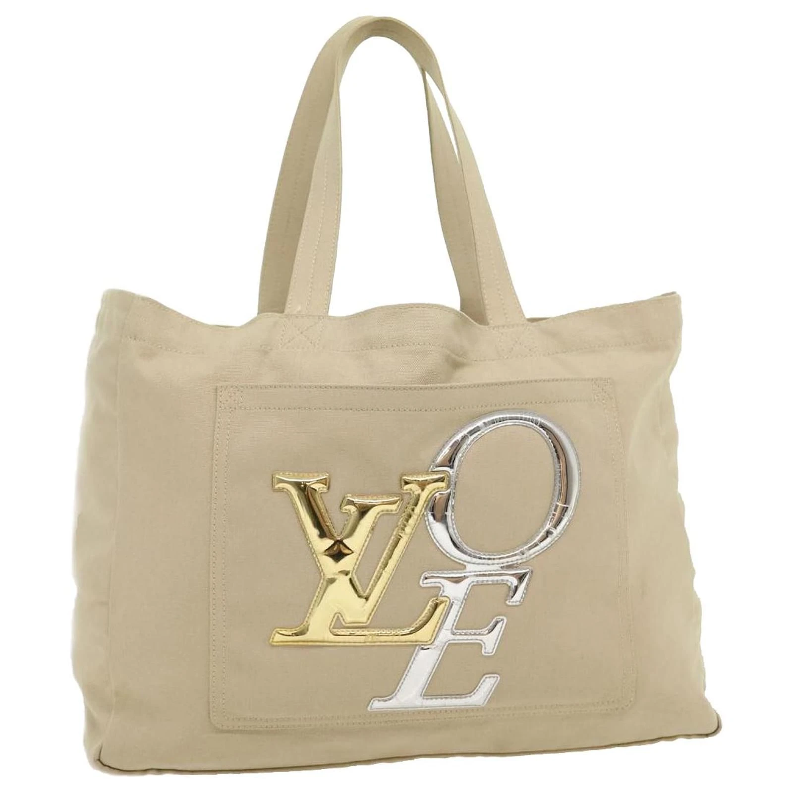 Louis Vuitton That's Love LOVE Tote MM Shoulder Bag Tote