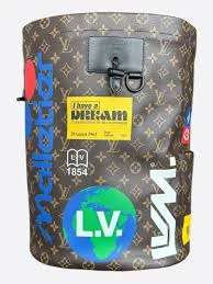 Louis Vuitton Monogram Chalk Backpack Marron