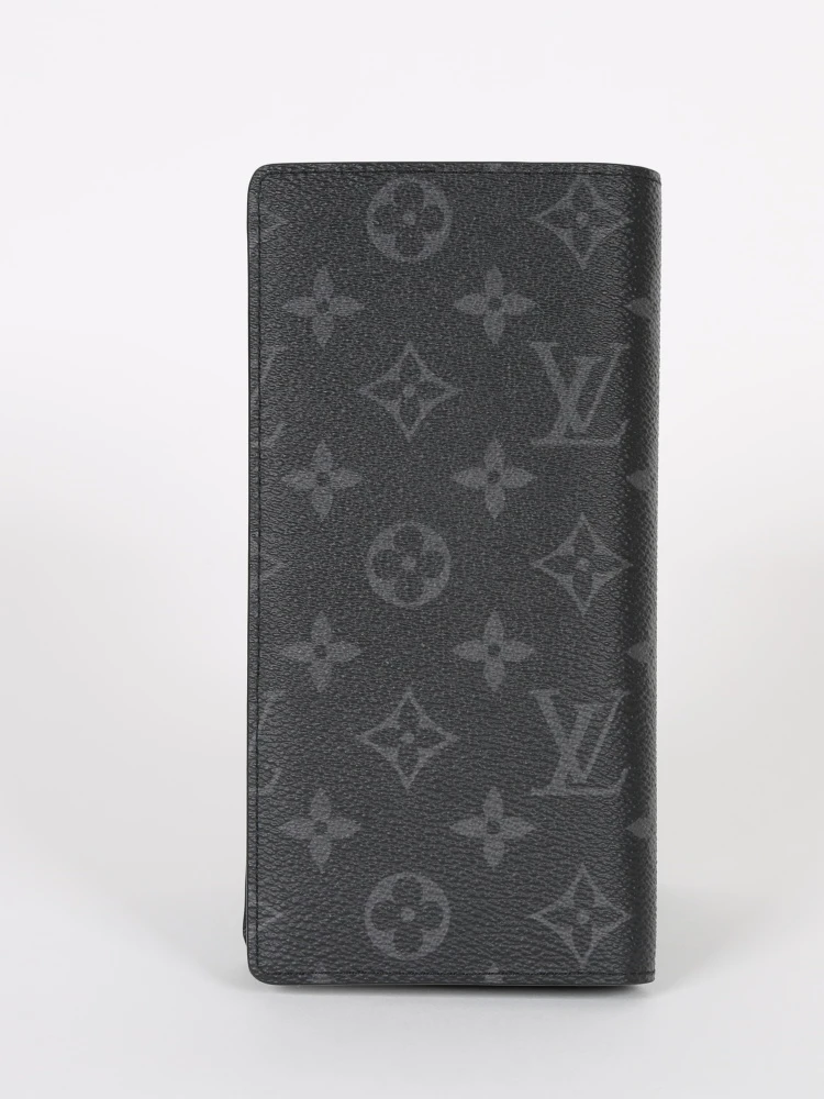 Louis Vuitton Brazza Wallet in Monogram Eclipse Black