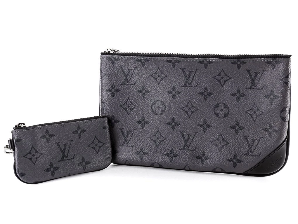 Louis Vuitton Pouch Messenger Bag Eclipse Canvas