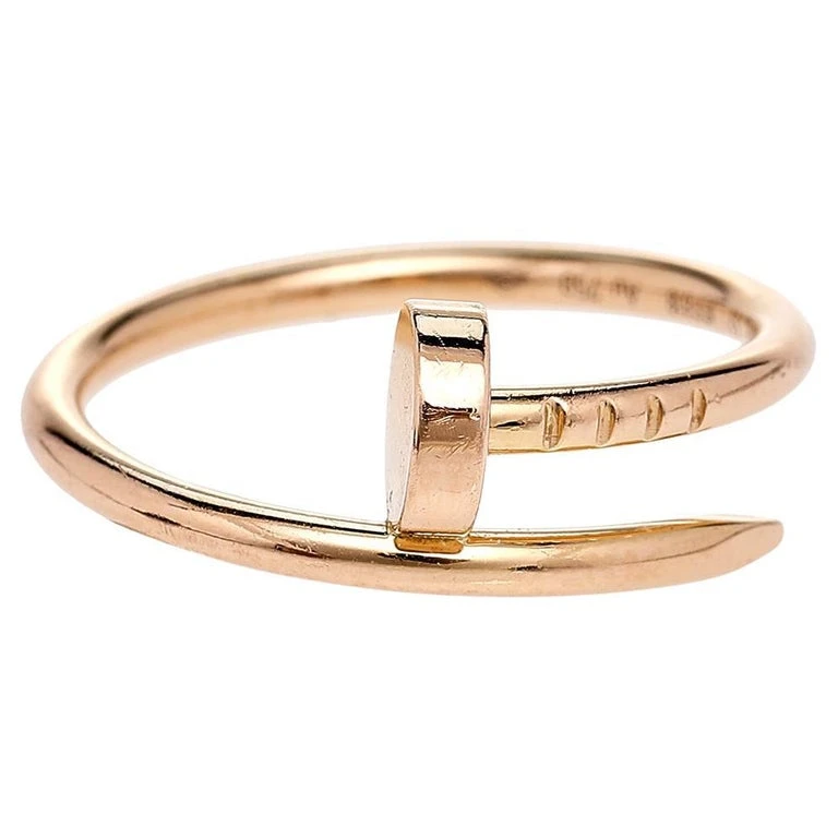 Cartier Juste Un Clou Ring Size 52 UFT582 Rose Gold
