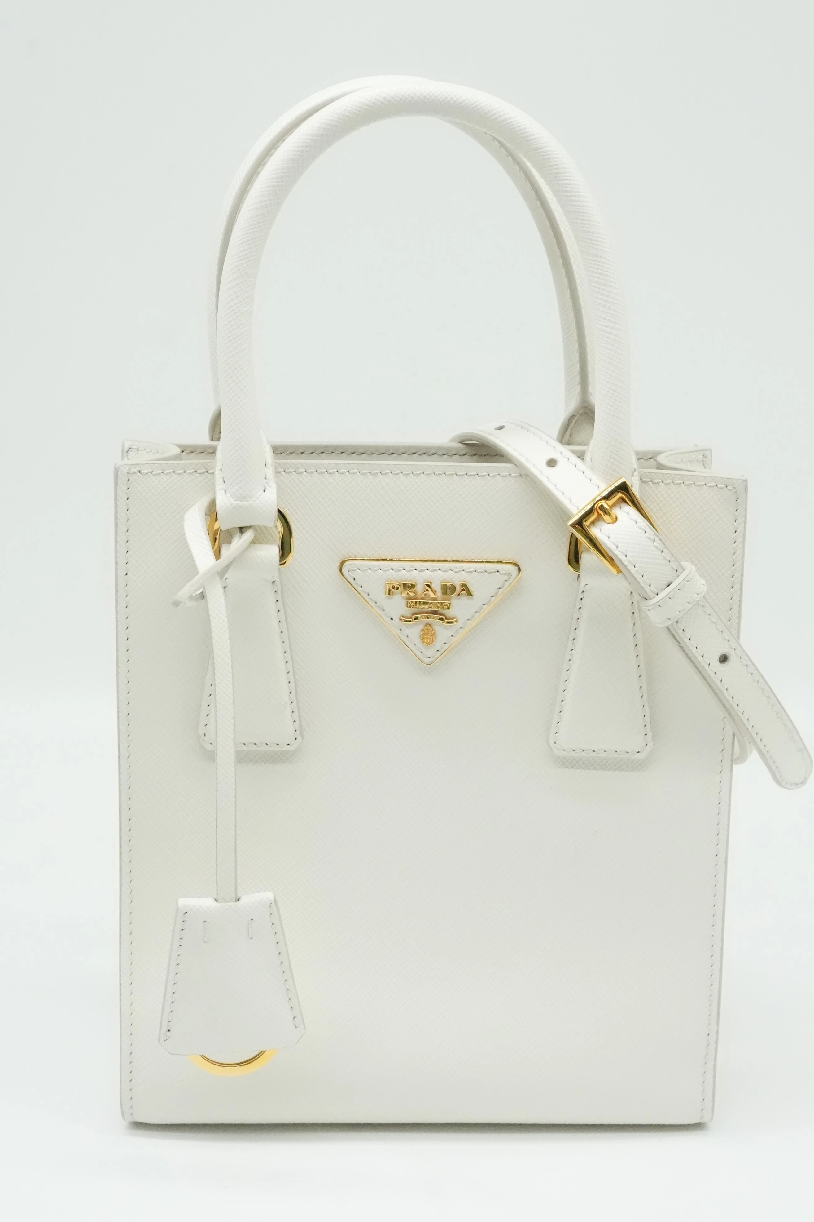 Prada Saffiano Leather Tote Bag
