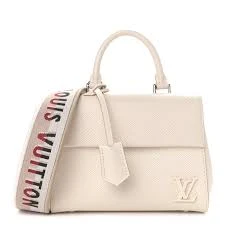 Louis Vuitton Cluny Mini Beige Epi With Jacquard Strap