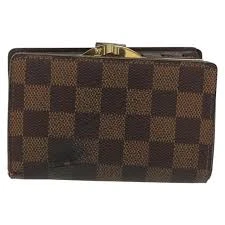 Louis Vuitton Damier Ebene Canvas Viennois Wallet