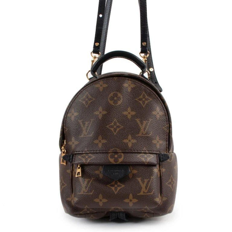 Louis Vuitton Palm Spring Backpack Monogram With  Shoulder Strap