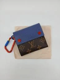 Louis Vuitton Bifold Wallet Compact Wallet By Kim Jones Brown Monogram M63041