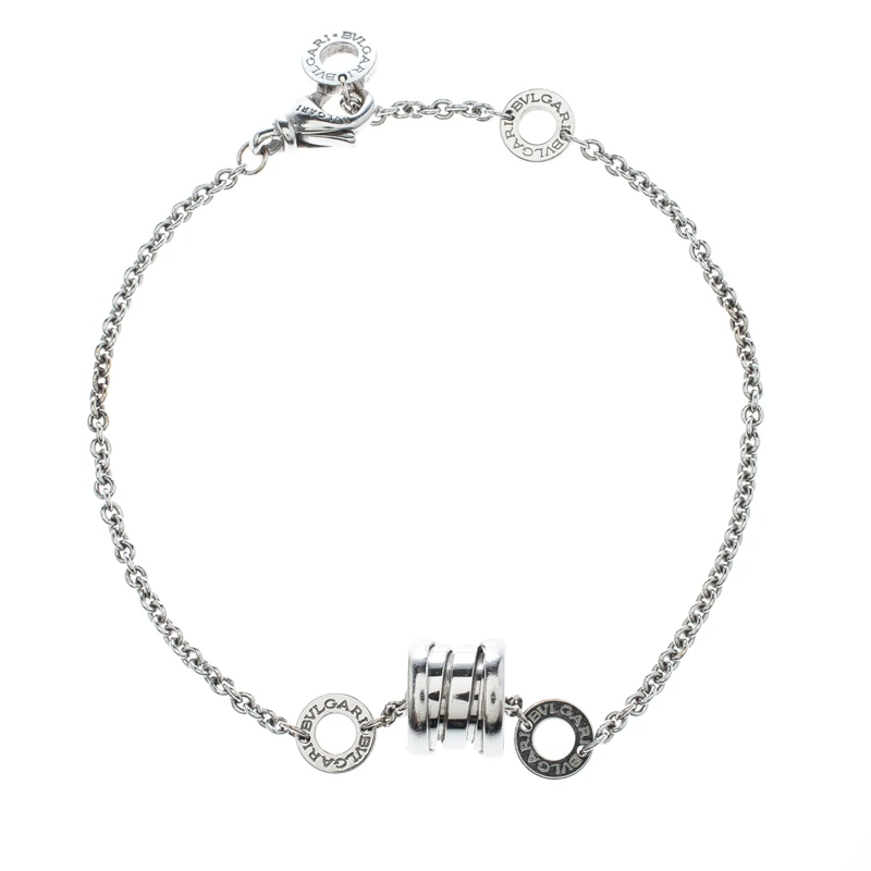 Bvlgari 18k White Gold B.zero1 Bracelet