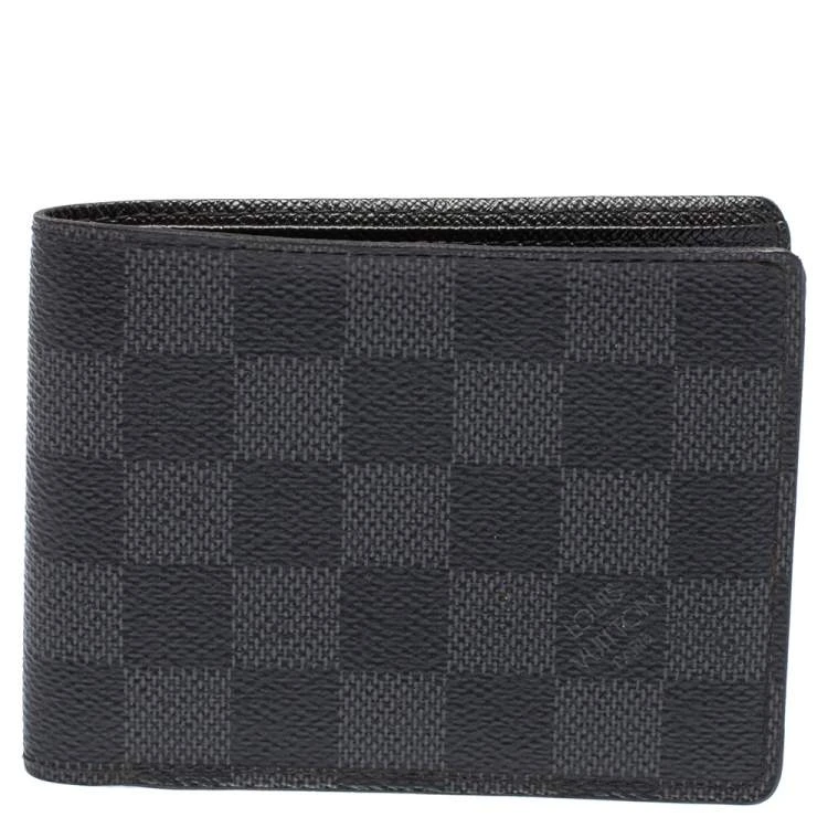 Louis Vuitton Pocket Organizer in Damier Graphite Coated Canvas