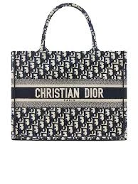 Dior Book Tote Blue Oblique Medium