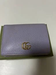 Gucci Bi- Fold Wallet Lavender DB/BO/