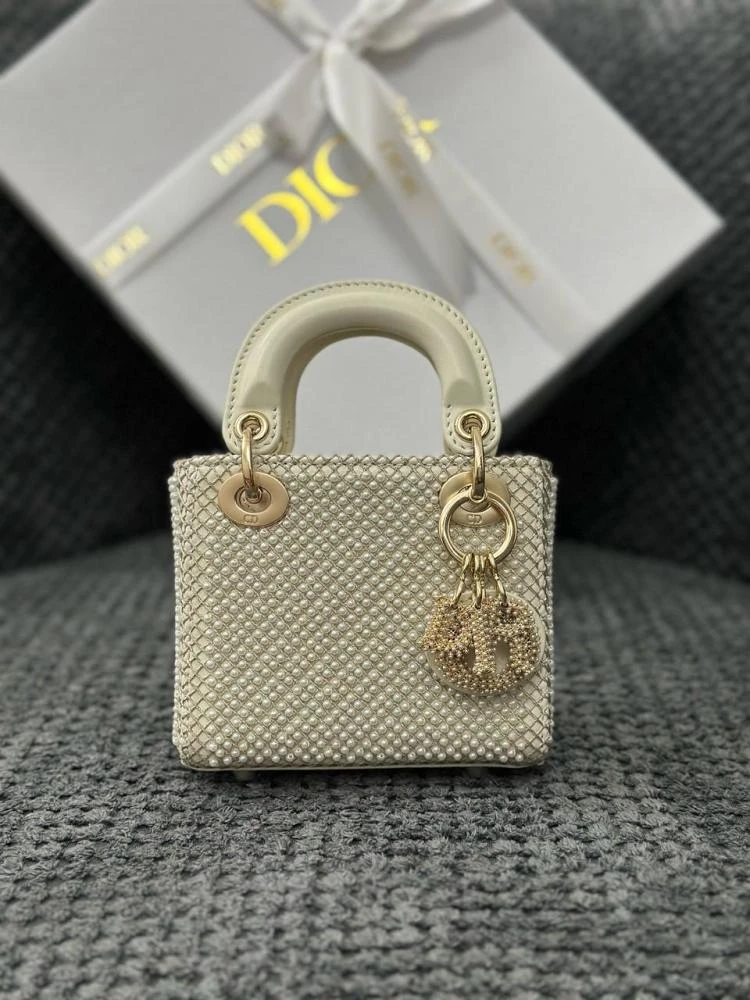Dior Micro Shiny Lady Dior Shiny Handbag