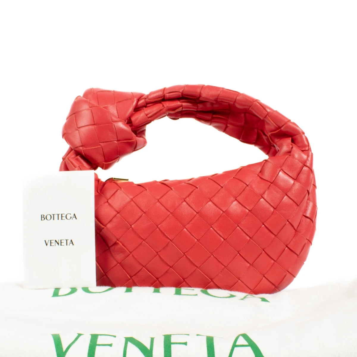 Bottega Mini Jodie Bag redstone intrecciato Nappa Leather