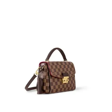 Louis Vuitton Damier Ebene Croisette N53000 RFID ST/PL/K