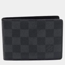 Louis Vuitton Card Holder in Damier Graphite Canvas