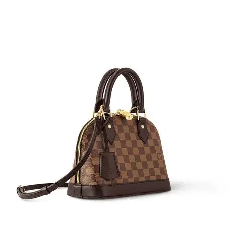 Louis Vuitton Alma BB Bag Damier Ebene Canvas RFID