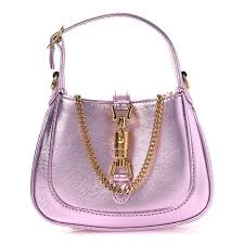 Gucci Laminated Nappa Nano Jackie 1961 Hobo bag Pink