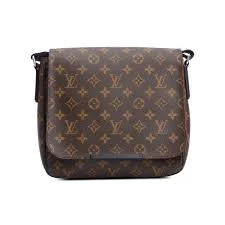 Louis Vuitton Monogram Macassar District PM Bag