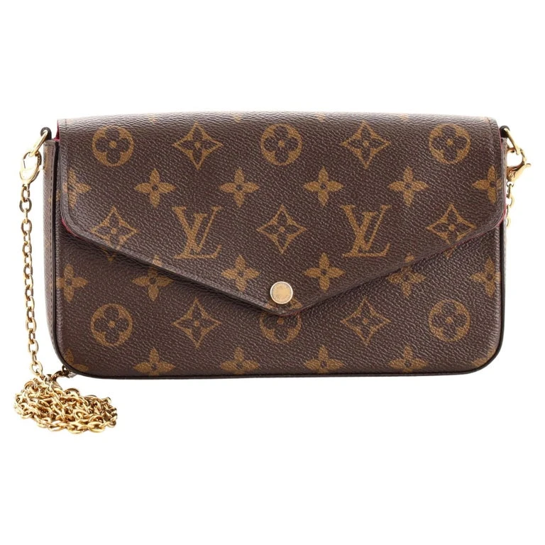 Louis Vuitton Monogram Canvas Felicie Pochette Bag DB