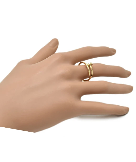 Cartier Ring Juste Un Clou SM K18 Gold 750YG Yellow Gold