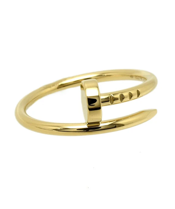 Cartier Ring Juste Un Clou SM K18 Gold 750YG Yellow Gold