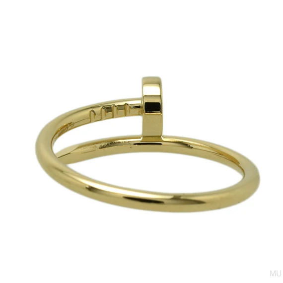 Cartier Ring Juste Un Clou SM K18 Gold 750YG Yellow Gold