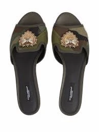 Dolce & Gabbana Taorima Devotion Heart Slide Sandals