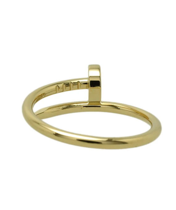 Cartier Ring Juste Un Clou SM K18 Gold 750YG Yellow Gold