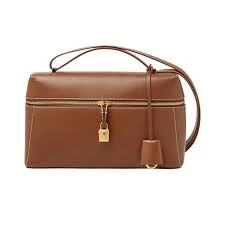 Loro Piana Extra Bag L27 Warm Tan/Sun Gold Smooth Calfskin DB