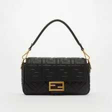 Fendi Zucca Baguette Shoulder Bag CA