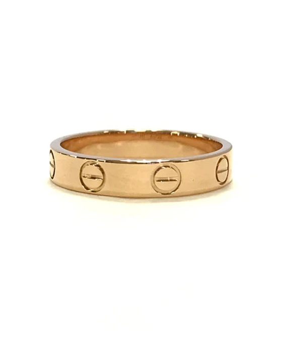 Cartier Mini Love Ring K18PG 50