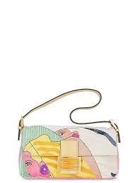 Fendin1997 Beaded Baguette Shoulder bag DB