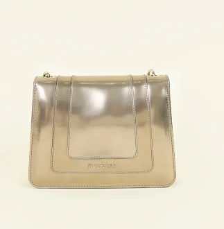 Bvlgari Serpenti Forever Crossbody Bag Metallic Bronze WITH Mirror and Cardcase