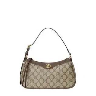 Gucci Ophidia Mini Bag in Beige and Ebony DB