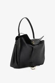 Balenciaga Rodeo Small Tote Bag in black smooth calfskin leather ST PO