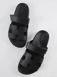 Hermès Chypre sandals Black